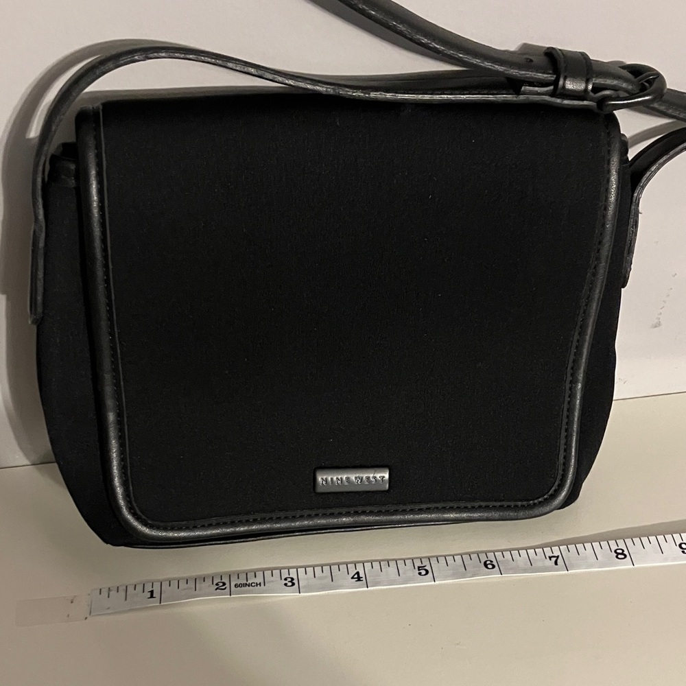 Nine West Classic Black Crossbody Bag - Picture 3 of 13